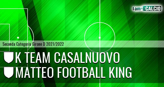 K-Team Casalnuovo - Matteo Football King