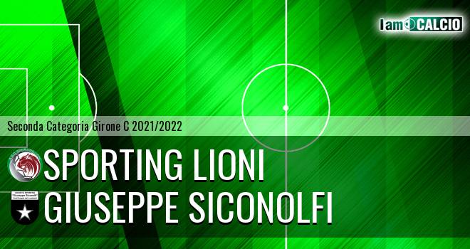 Sporting Lioni - Giuseppe Siconolfi