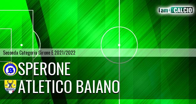 Sperone - Atletico Baiano