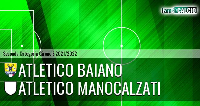 Atletico Baiano - Atletico Manocalzati