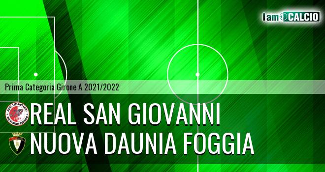 Real San Giovanni - Nuova Daunia