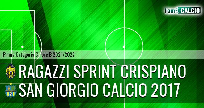 Ragazzi Sprint Crispiano - San Giorgio Calcio 2017
