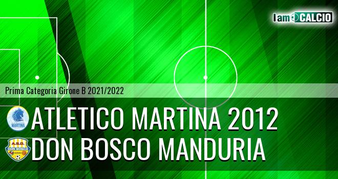 Atletico Martina 2012 - Don Bosco Manduria