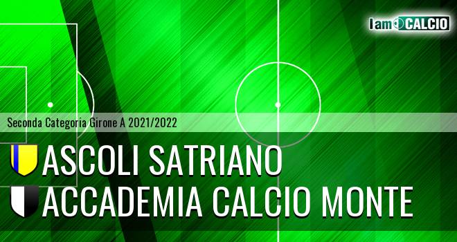 Ascoli Satriano - Accademia Calcio Monte
