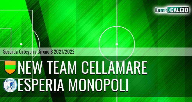 New Team Cellamare - Esperia Monopoli