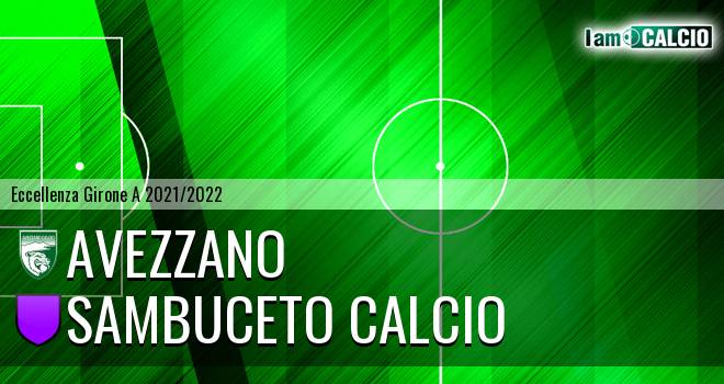 Avezzano - Sambuceto Calcio