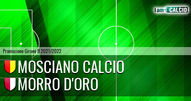 Mosciano Calcio - Morro D'Oro