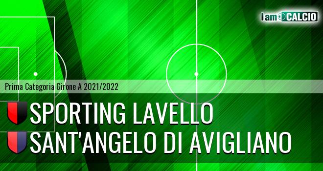 Sporting Lavello - Sant'Angelo di Avigliano