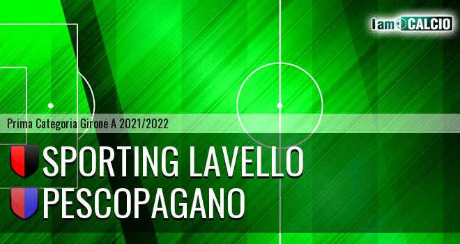 Sporting Lavello - Pescopagano