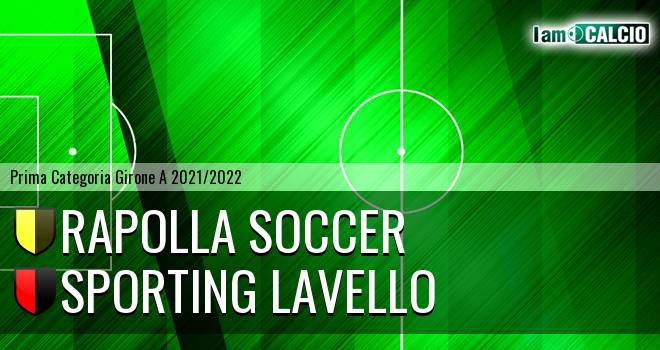 Rapolla Soccer - Sporting Lavello