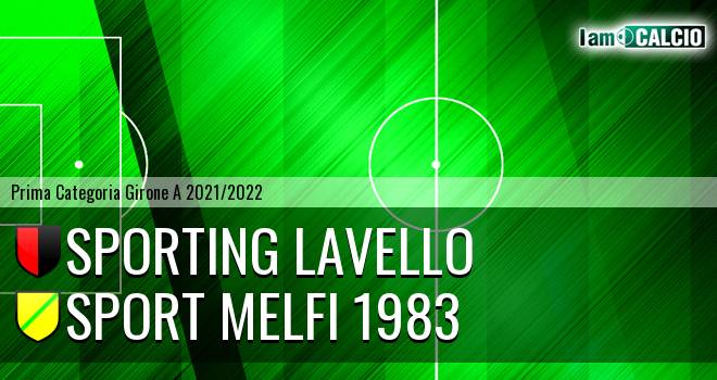 Sporting Lavello - Sport Melfi 1983