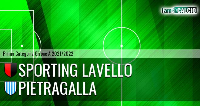 Sporting Lavello - Pietragalla