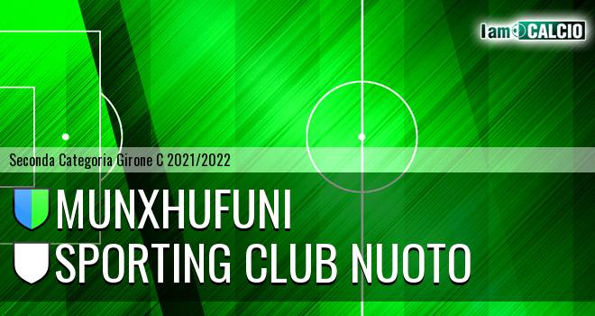 Munxhufuni - Sporting Club Nuoto