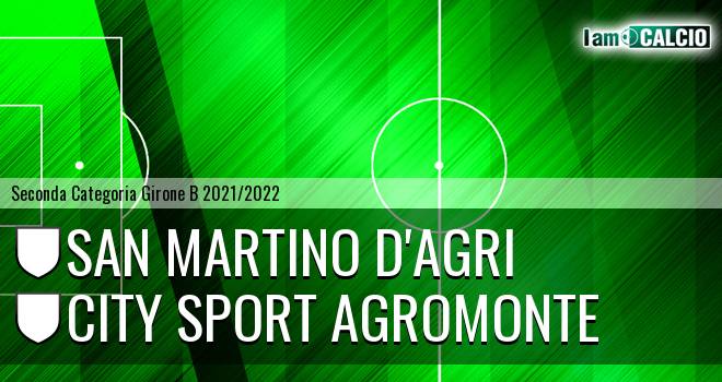 San Martino d'Agri - City Sport Agromonte