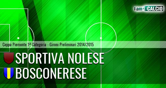 Sportiva Nolese - Bosconerese