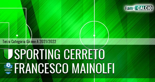 Sporting Cerreto - Francesco Mainolfi