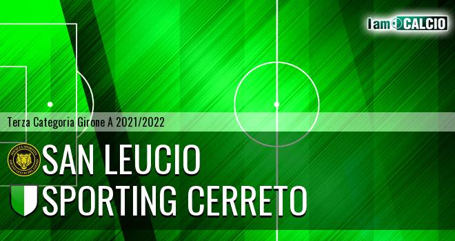 San Leucio - Sporting Cerreto