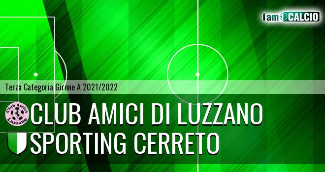 Club Amici di Luzzano - Sporting Cerreto