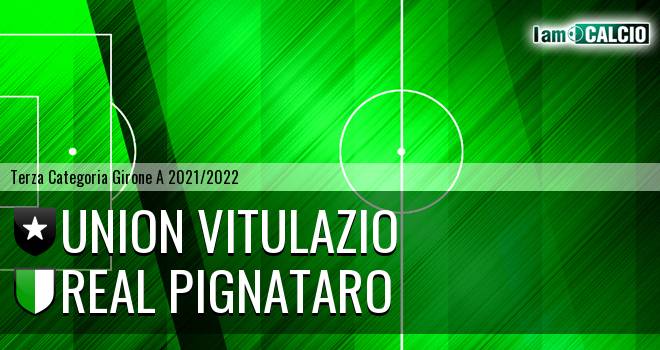 Union Vitulazio - Real Pignataro