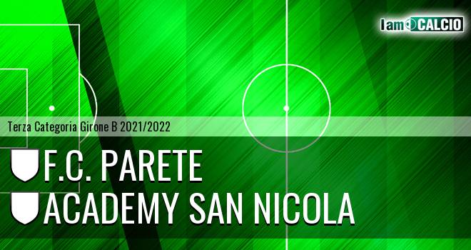 F.C. Parete - Academy San Nicola