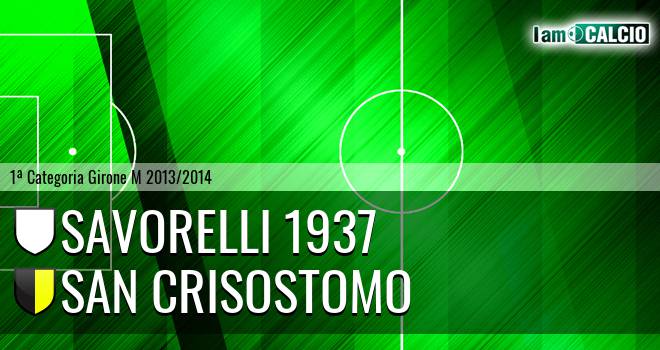 Savorelli 1937 - San Crisostomo