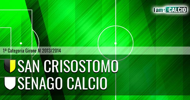 San Crisostomo - Senago calcio