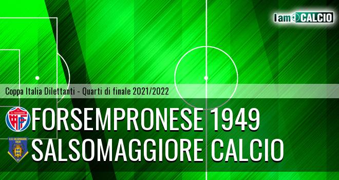Forsempronese 1949 - Salsomaggiore Calcio