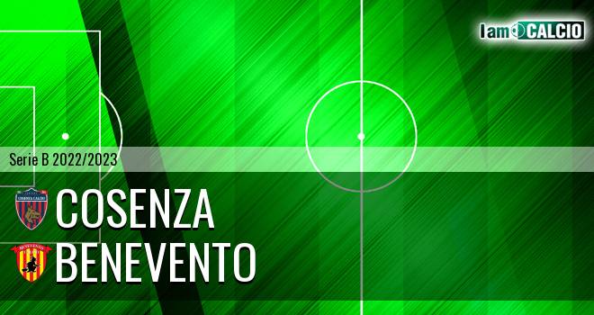 Cosenza - Benevento 1-1. Cronaca Diretta 15/01/2023