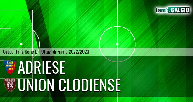 Adriese - Union Clodiense