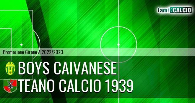 Boys Caivanese - Teano Calcio 1939