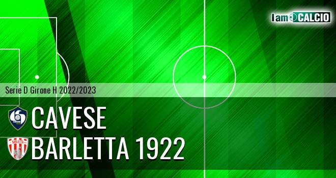 Cavese - Barletta 1922 0-1. Cronaca Diretta 18/09/2022