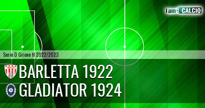 Barletta 1922 - Gladiator 1924