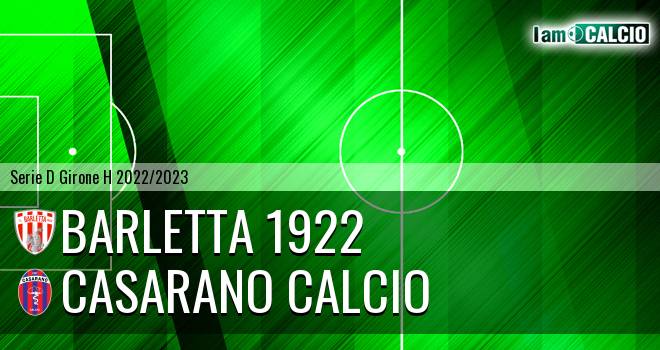 Barletta 1922 - Casarano Calcio