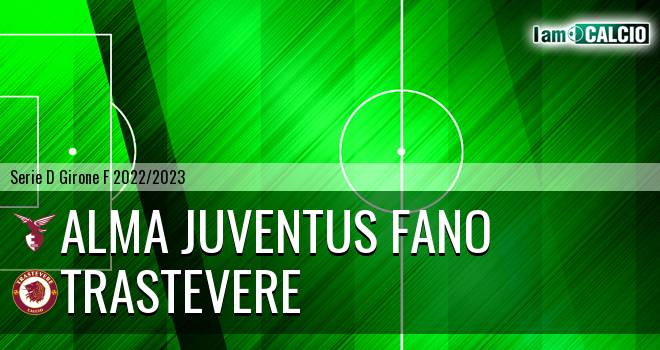 Alma Juventus Fano - Trastevere