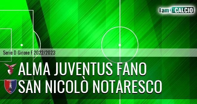Alma Juventus Fano - Notaresco