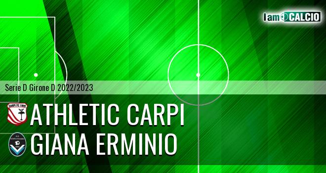 Athletic Carpi - Giana Erminio