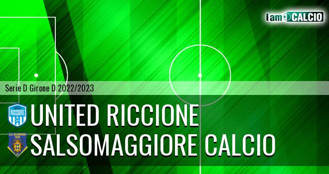 United Riccione - Salsomaggiore Calcio