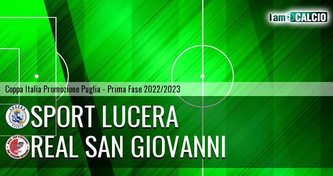 Lucera Calcio - Real San Giovanni