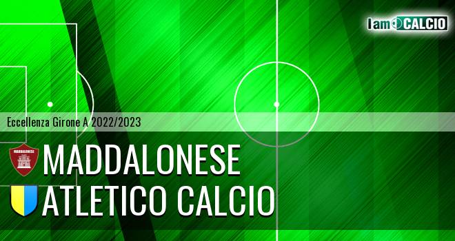 Maddalonese - Atletico Calcio