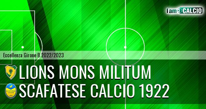 Lions Mons Militum - Scafatese