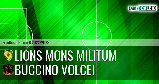 Lions Mons Militum - Buccino Volcei