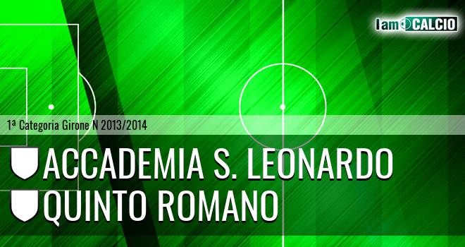 Accademia S. Leonardo - Quinto Romano