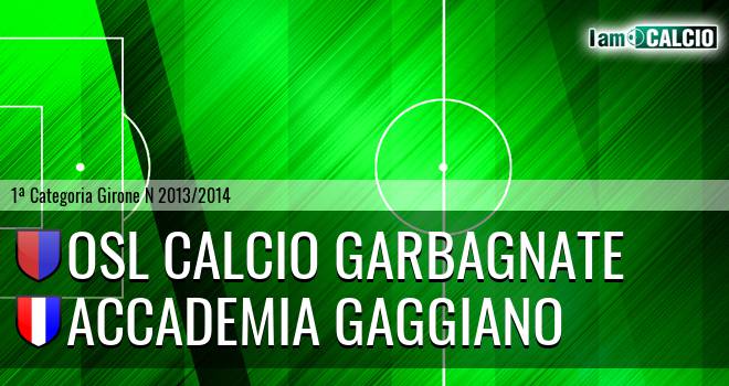 Osl calcio Garbagnate - Accademia Gaggiano