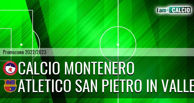 Calcio Montenero - Atletico San Pietro in Valle