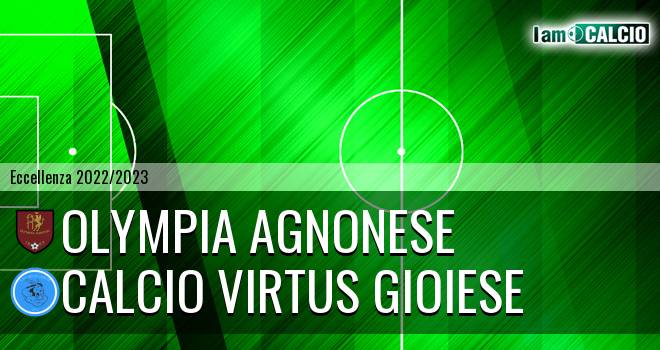 Olympia Agnonese - Calcio Virtus Gioiese