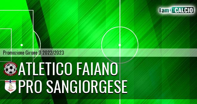 Atletico Faiano - Pro Sangiorgese