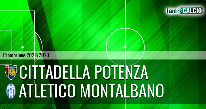 Cittadella Potenza - Atletico Montalbano