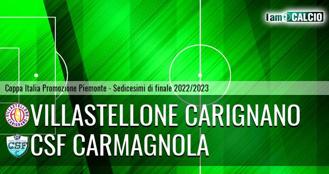 Villastellone Carignano - Csf Carmagnola