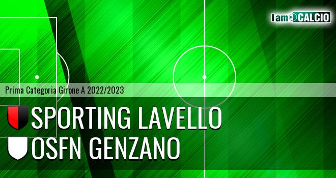 Sporting Lavello - Osfn Genzano