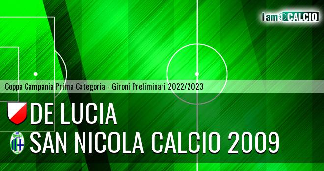 De Lucia - San Nicola Calcio 2009